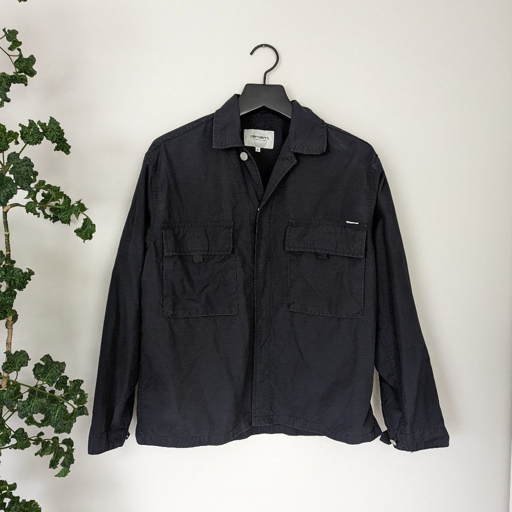 Carhartt WIP Women's Dakota Shirt Jacket - Rinsed Black